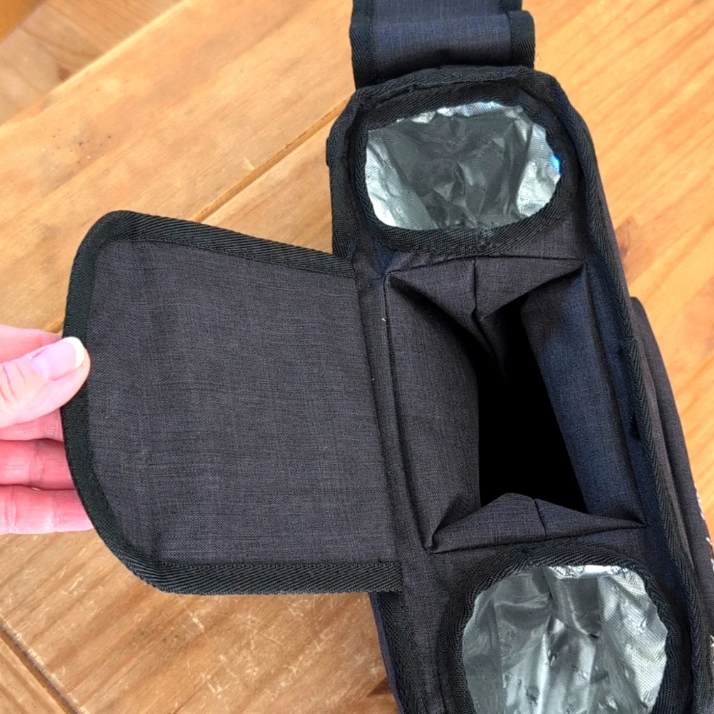 Leke Baby Black Arrow Print Stroller Organizer